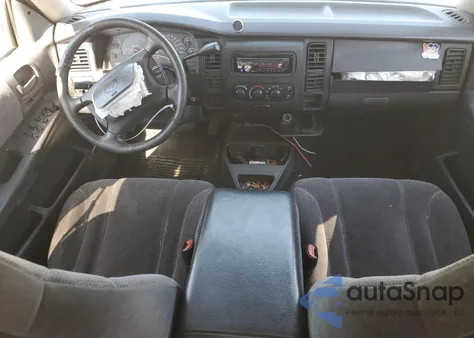 2001 Dodge Dakota Quad из США, поврежденный, VIN 1B7HL2AN71S237686